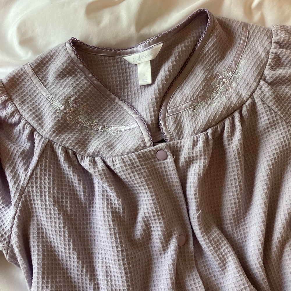 Vintage style lavender colored gown
